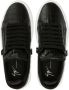 Giuseppe Zanotti Sneakers met krokodillen-effect Zwart - Thumbnail 4