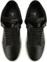 Giuseppe Zanotti Sneakers met krokodillen-reliëf Zwart - Thumbnail 4