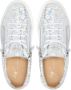 Giuseppe Zanotti Sneakers met krokodillenleer-effect Zilver - Thumbnail 4