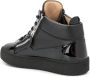 Giuseppe Zanotti Sneakers met rits aan zijkant Zwart - Thumbnail 3