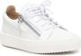 Giuseppe Zanotti Sneakers met rits Wit - Thumbnail 2