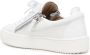 Giuseppe Zanotti Sneakers met rits Wit - Thumbnail 3