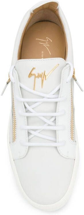 Giuseppe Zanotti Frankie low-top sneakers Wit