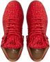 Giuseppe Zanotti Sneakers met studs Rood - Thumbnail 4