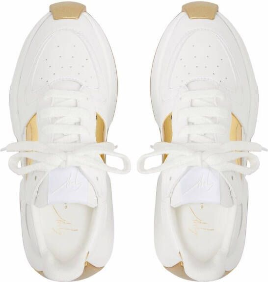 Giuseppe Zanotti Sneakers met vlakken Wit