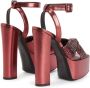 Giuseppe Zanotti Suzy Lee sandalen met plateauzool Rood - Thumbnail 3