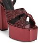 Giuseppe Zanotti Suzy Lee sandalen met plateauzool Rood - Thumbnail 4