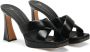 Giuseppe Zanotti Stacee 85mm leren muiltjes Zwart - Thumbnail 2