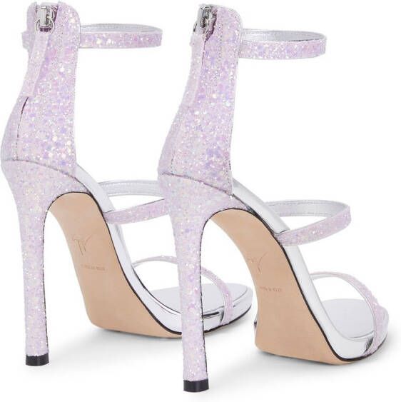 Giuseppe Zanotti Stiletto sandalen Roze