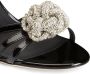 Giuseppe Zanotti Stiletto sandalen verfraaid met kristallen Zwart - Thumbnail 4