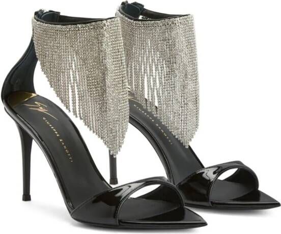 Giuseppe Zanotti Stiletto sandalen Zwart