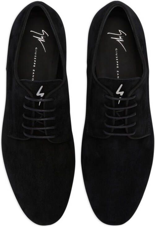 Giuseppe Zanotti Suède loafers Zwart