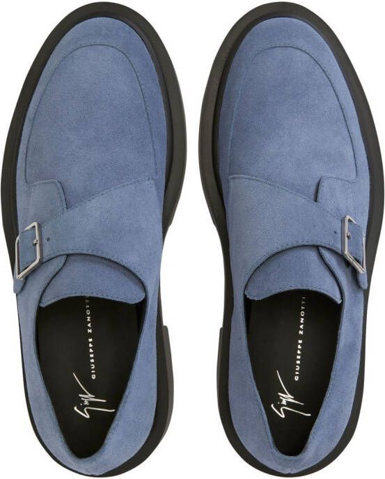 Giuseppe Zanotti Suède schoenen Blauw