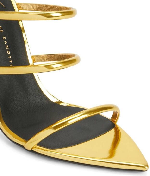 Giuseppe Zanotti Super Intrigo sandalen Goud