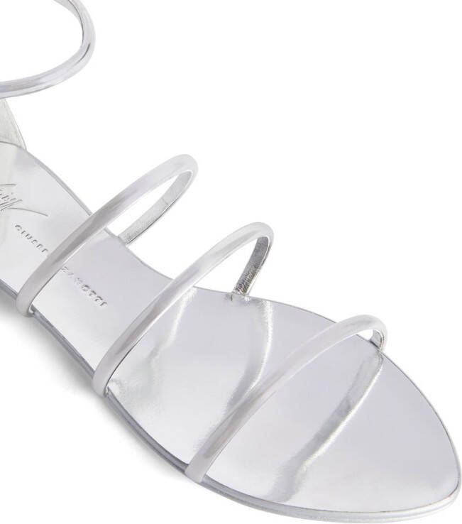 Giuseppe Zanotti Super Intrigo sandalen Zilver