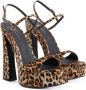 Giuseppe Zanotti Sylvy 145 sandalen met luipaardprint Bruin - Thumbnail 2