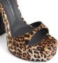 Giuseppe Zanotti Sylvy 145 sandalen met luipaardprint Bruin - Thumbnail 4