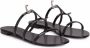 Giuseppe Zanotti Syrma sandalen met G bandje Zwart - Thumbnail 2