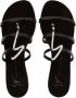 Giuseppe Zanotti Syrma sandalen met G bandje Zwart - Thumbnail 4
