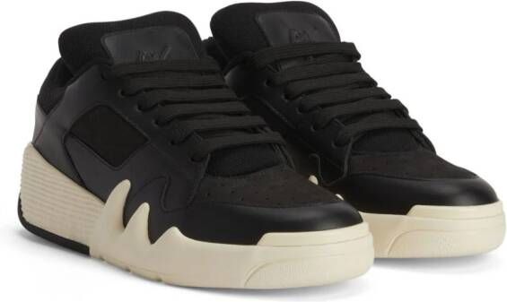 Giuseppe Zanotti Talon chunky low-top sneakers Zwart