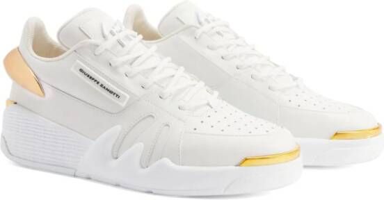 Giuseppe Zanotti Talon low-top sneakers Wit