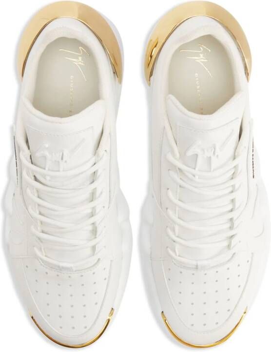 Giuseppe Zanotti Talon low-top sneakers Wit