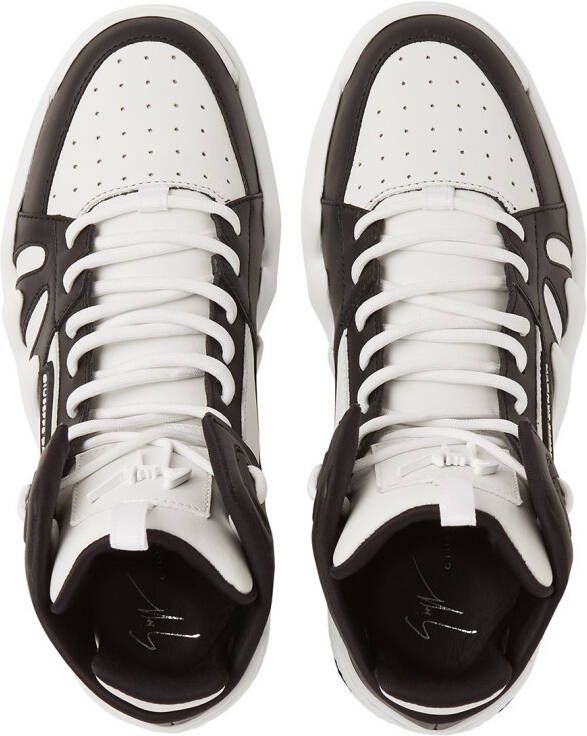 Giuseppe Zanotti Talon high-top sneakers Wit