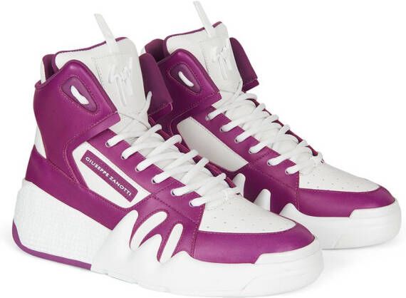 Giuseppe Zanotti Talon high-top sneakers Wit