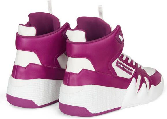 Giuseppe Zanotti Talon high-top sneakers Wit