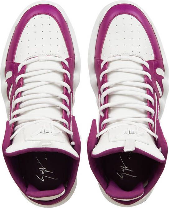 Giuseppe Zanotti Talon high-top sneakers Wit