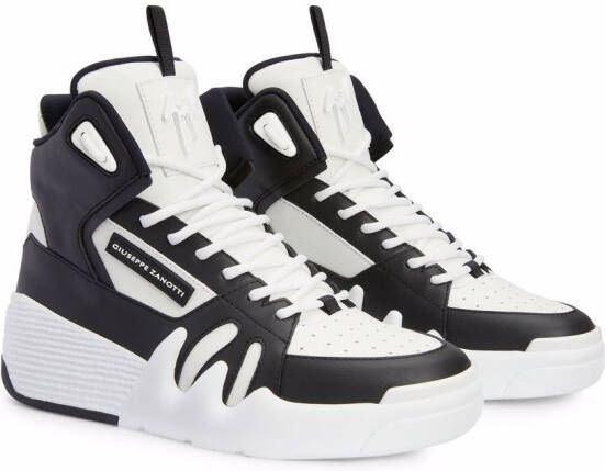 Giuseppe Zanotti Talon high-top sneakers Wit