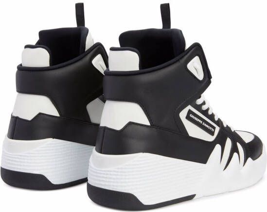 Giuseppe Zanotti Talon high-top sneakers Wit