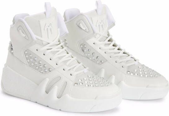 Giuseppe Zanotti Talon high-top sneakers Wit