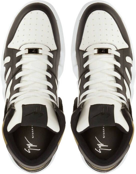 Giuseppe Zanotti Talon high-top sneakers Wit