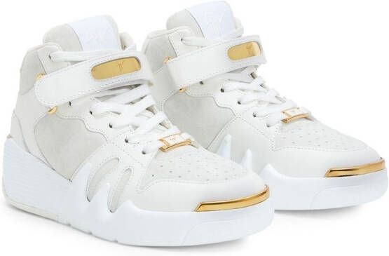 Giuseppe Zanotti Talon high-top sneakers Wit