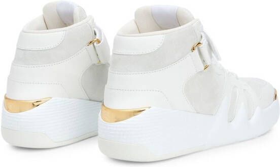 Giuseppe Zanotti Talon high-top sneakers Wit