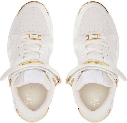 Giuseppe Zanotti Talon high-top sneakers Wit