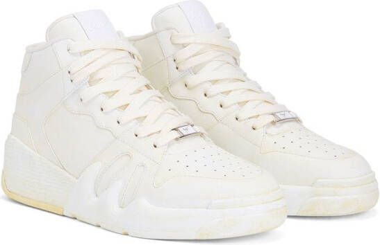 Giuseppe Zanotti Talon high-top sneakers Wit