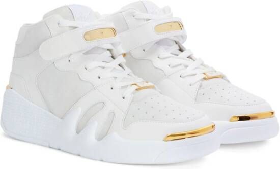 Giuseppe Zanotti Talon high-top sneakers Wit