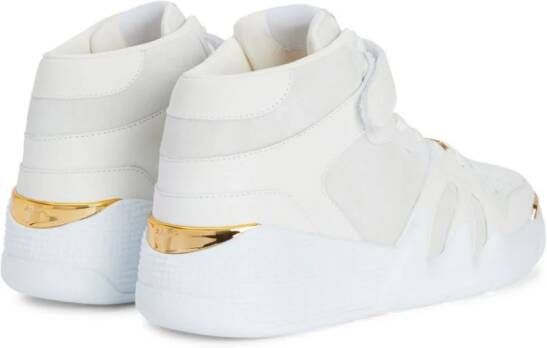 Giuseppe Zanotti Talon high-top sneakers Wit