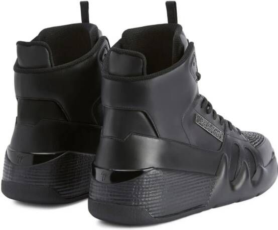 Giuseppe Zanotti Talon high-top sneakers Zwart