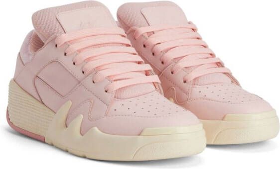 Giuseppe Zanotti Talon leren sneakers Roze