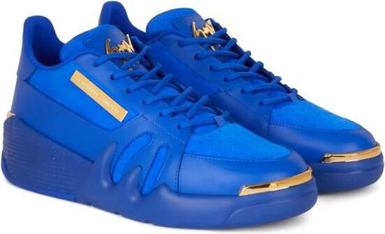 Giuseppe Zanotti Talon low-top sneakers Blauw