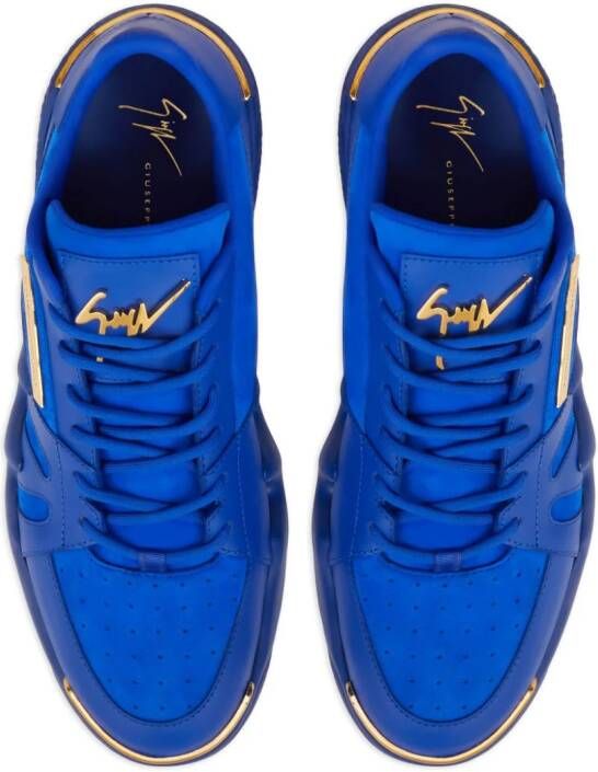 Giuseppe Zanotti Talon low-top sneakers Blauw