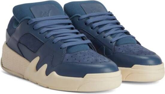 Giuseppe Zanotti Talon low-top sneakers Blauw