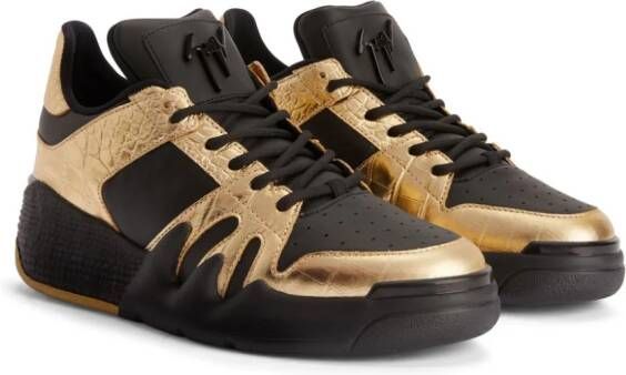 Giuseppe Zanotti Talon low-top sneakers Goud