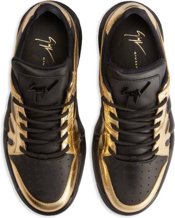 Giuseppe Zanotti Talon low-top sneakers Goud