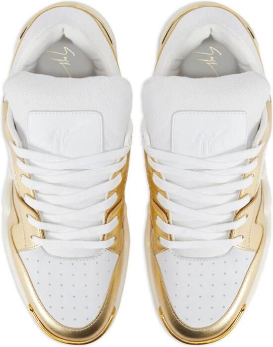 Giuseppe Zanotti Talon low-top sneakers Goud