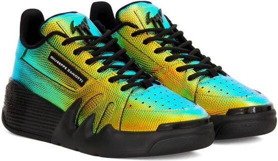 Giuseppe Zanotti Talon low-top sneakers Goud