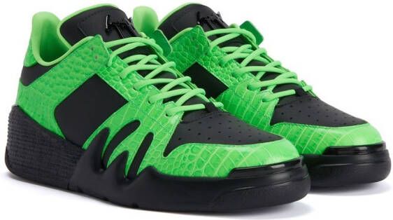 Giuseppe Zanotti Talon low-top sneakers Groen